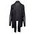 Autre Marque Cora Groppo offene Strickjacke Schwarz