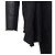 Autre Marque Cora Groppo offene Strickjacke Schwarz - Ansicht 8