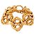 Gianfranco Ferré Gliederkette-Armband Golden