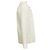 Blusa Balenciaga bianca a maniche lunghe in cotone con anelli Bianco - vista 2