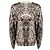 Top Olivio Isabel Marant in paillettes multicolore metallizzate argento Metallico