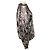 Top Olivio Isabel Marant in paillettes multicolore metallizzate argento Metallico - vista 2