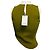 Autre Marque Top asimétrico sin mangas de crepé Mugler Khaki Green Verde - vista 3
