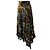 Gonna midi Rosemary in seta multicolore nera Veronica Beard Nero - vista 3
