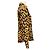 Stella Mc Cartney Blusa de seda Stella McCartney con estampado de leopardo Tan / Black Camello - vista 2