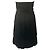 Falda plisada de cintura alta en lana negra Comme des Garcons Negro - vista 3