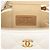 Borsa Vanity Case Chanel Mini CC Quilted Lambskin Pearl Crush Bianca con Tracolla a Catena Bianco - vista 5