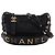 Borsa Gabrielle Hobo Small in pelle di vitello invecchiata nera Chanel Nero