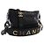 Borsa Gabrielle Hobo Small in pelle di vitello invecchiata nera Chanel Nero - vista 10