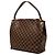 Louis Vuitton Damier Ebene Graceful PM Schultertasche Braun - Ansicht 2