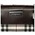 Borsa Tote Burberry House Check in tela beige - vista 5