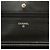 Borsa a tracolla Chanel CC Chevron Caviar Wallet On Chain Nera Nero - vista 5