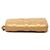 Portamonete Zippy Chanel CC in pelle di agnello matelassé dorata D'oro - vue 3