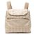 Beige Chanel New Travel Line Nylon Backpack