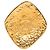 Chanel CC vergoldete Brosche mit Diamantgravur Golden - Ansicht 2