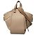 Bolsa Satchel Hammock LOEWE Medium em pele de vitelo granulada Bege