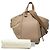 Bolsa Satchel Hammock LOEWE Medium em pele de vitelo granulada Bege - vista 7