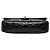 Borsa a tracolla Chanel Jumbo in vernice nera con simboli portafortuna embossed Nero - vista 3