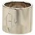 Ring Anello per foulard Hermès H Diamant placcato palladio argento - vista 2