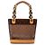 Sac Cabas Louis Vuitton Monogram Ambre PM Marron