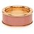 Ring Anello Hermès Medium Gold Plated Enamel H Diamant Uni Oro D'oro - vista 3