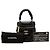 Black Chanel Mini Quilted Lambskin Vanity Case mit gerafftem Griff Schwarz - Ansicht 8