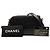 Clutch Chanel Gabrielle Double Zip in Tweed Nero con Tracolla a Catena - vista 7