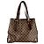 Saco Tote Louis Vuitton Damier Ebene Hampstead MM Castanho Marrom - vista 2