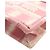 Bolso de mano Dior Book Tote Mini de lona bordada a rayas rosa - vista 5