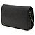Borsa a Tracolla Chanel CC Embossed Lambskin Camellia Wallet On Chain Nera Nero - vista 2