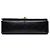 Schwarze Chanel CC Quilted Lambskin Full Single Flap Schultertasche - Ansicht 3
