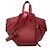 Bolso Satchel Hammock LOEWE Small de piel de becerro rojo Roja