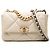 Bolso Chanel 19 Flap Medium de piel de cordero marrón Castaño