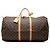 Borsa da viaggio Louis Vuitton Monogram Keepall 60 Marrone