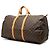 Borsa da viaggio Louis Vuitton Monogram Keepall 60 Marrone - vista 2