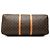 Borsa da viaggio Louis Vuitton Monogram Keepall 60 Marrone - vista 3