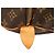 Borsa da viaggio Louis Vuitton Monogram Keepall 60 Marrone - vista 5