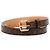 Brown Louis Vuitton Monogram Ellipse Belt