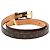 Brown Louis Vuitton Monogram Ellipse Belt - view 3
