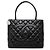 Sac Tote Chanel Caviar Medallion Noir