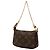 Bolso de mano Louis Vuitton Monogram Mini Pochette Accessoires Marrón Castaño - vista 2