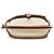 Borsa a tracolla Gate Mini Bicolor LOEWE in tela Anagram e vitello liscio Beige - vista 3