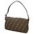 Fendi Zucca Canvas Baguette Schultertasche Braun - Ansicht 2