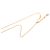 Collier Essential V Louis Vuitton plaqué or Doré - vue 6