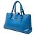 Sac Bottega Veneta Small Nappa Intrecciato Roma Bleu - vue 2