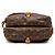 Bolso bandolera Louis Vuitton Monogram Saumur 30 Marrón Castaño - vista 3