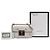 Borsa a tracolla Gucci Small Leather Bee Star Padlock bianca Bianco - vista 7