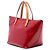 Bolso Louis Vuitton Monogram Vernis Bellevue PM rojo Roja - vista 2