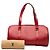 Borsa Louis Vuitton Epi Soufflot rossa Rosso - vista 7