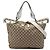 Gucci GG Canvas Icon Bit Satchel Weiß